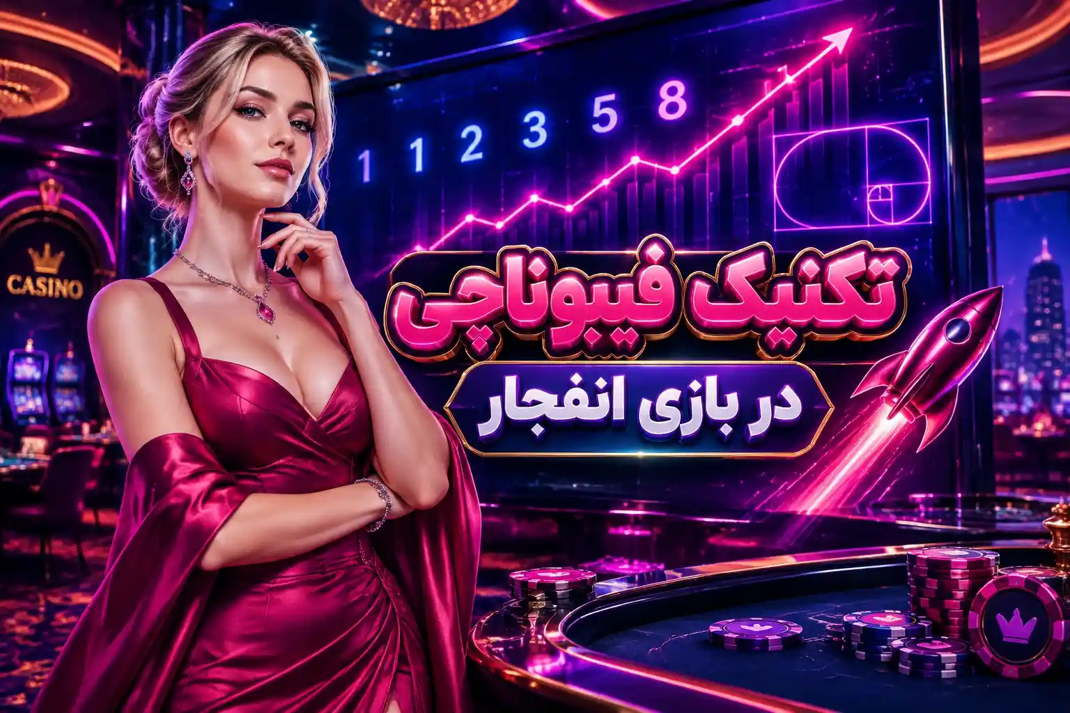 تکنیک فیبوناچی در بازی انفجار