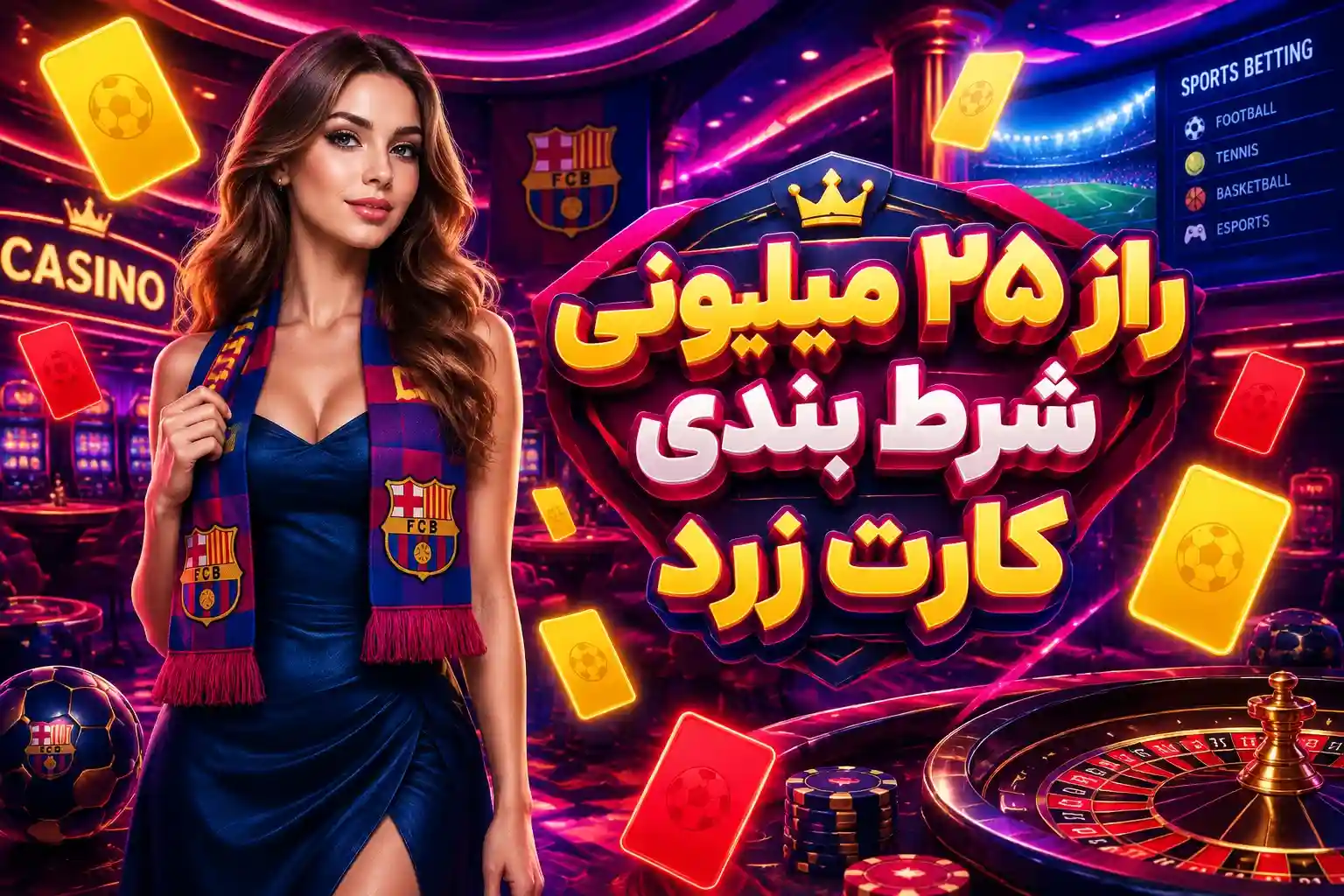 راز ۲۵ میلیونی شرط بندی کارت زرد