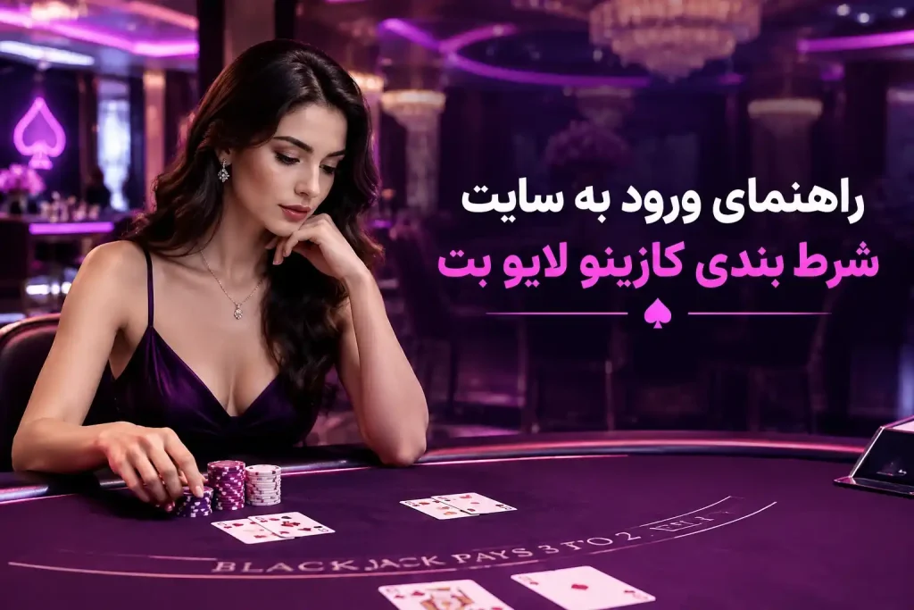 راهنمای ورود به سایت شرط بندی کازینو لایو بت (بدون فیلتر)